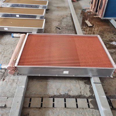 Ngwa ọla kọpa Tube Fin Cooler Anticorrosion Radiator Eletrọnịkị Ngwaọrụ Nri ụlọ ọrụ mmiri na-arụ ọrụ nke ọma na-agbanwe ọkụ Hylita Brand CE