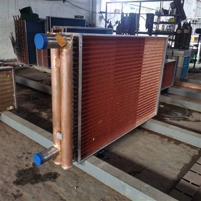 Ọla kọpa Tube Fin Heat Exchanger Corrosion na-arụ ọrụ dị elu{0}}Ngosipụta maka ngwa nrụpụta HVAC