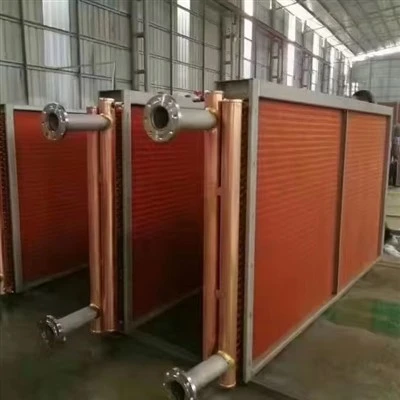 Elu arụmọrụ High Corrosion Resistant Copper Fin Heat Exchanger Maka ụlọ ọrụ nrụpụta ike mmanụ ala wetara.